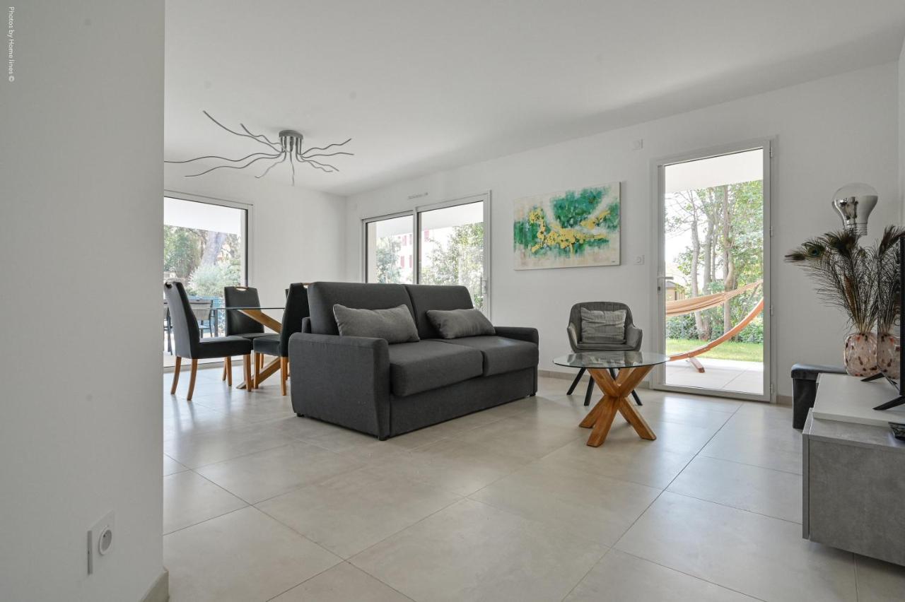 T3 Neuf - C13 - Jardin-Terrasse Et Piscine - Acces Direct Plages Et Centre Village 滨海圣西尔 外观 照片