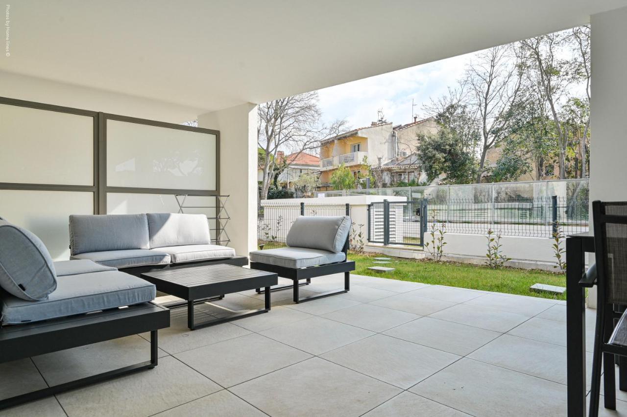 T3 Neuf - C13 - Jardin-Terrasse Et Piscine - Acces Direct Plages Et Centre Village 滨海圣西尔 外观 照片